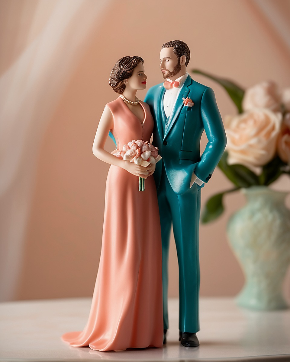Mini-Me Figuren aus Foto als personalisiertes Set fuer zwei Personen